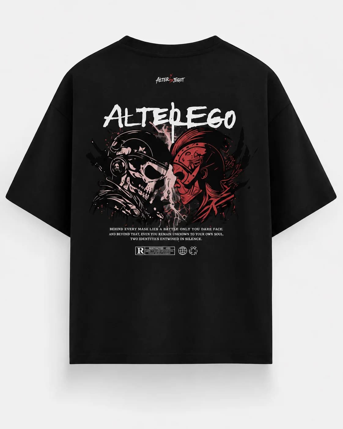 ALTEREGO OVERSIZED Back oversized flatlay view