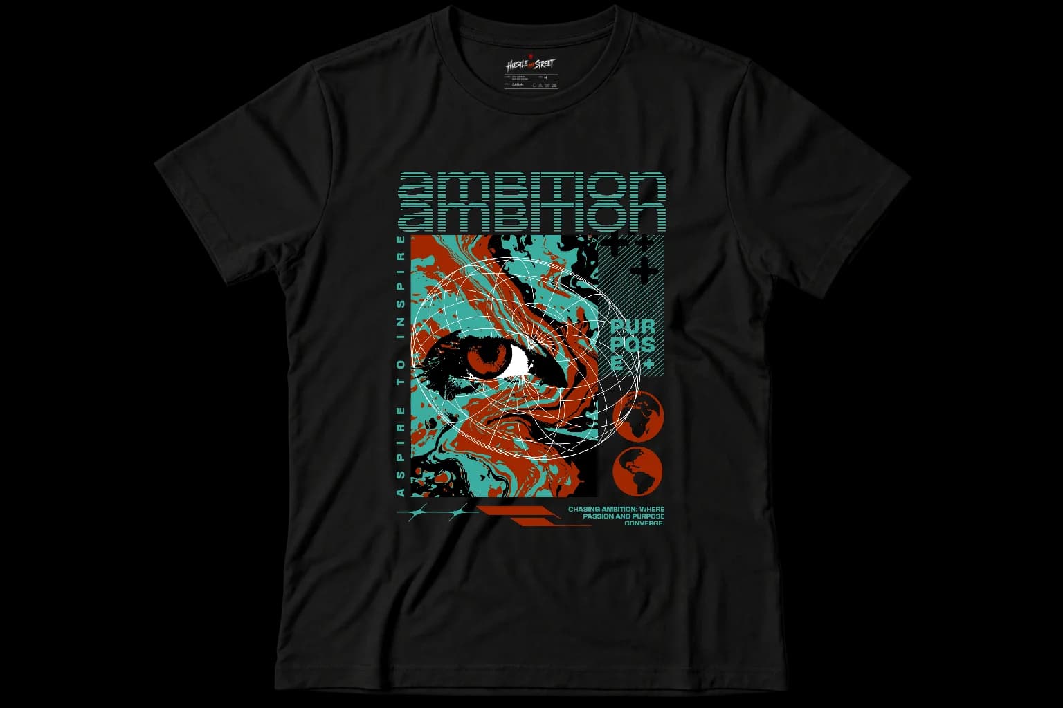 AMBITION Front flatlay view