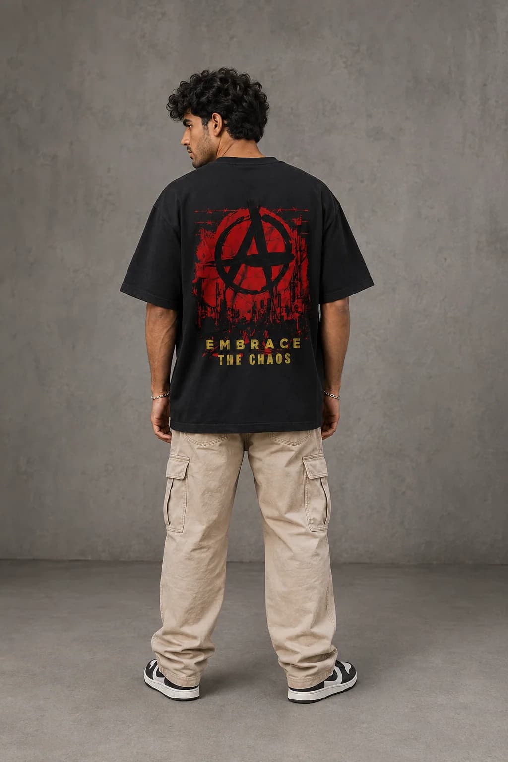 ANARCHY OVERSIZED: Back oversized model view