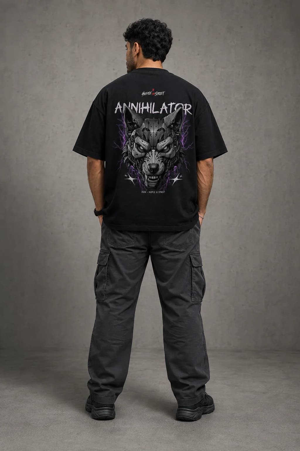 ANNIHILATOR OVERSIZED: Back oversized model view