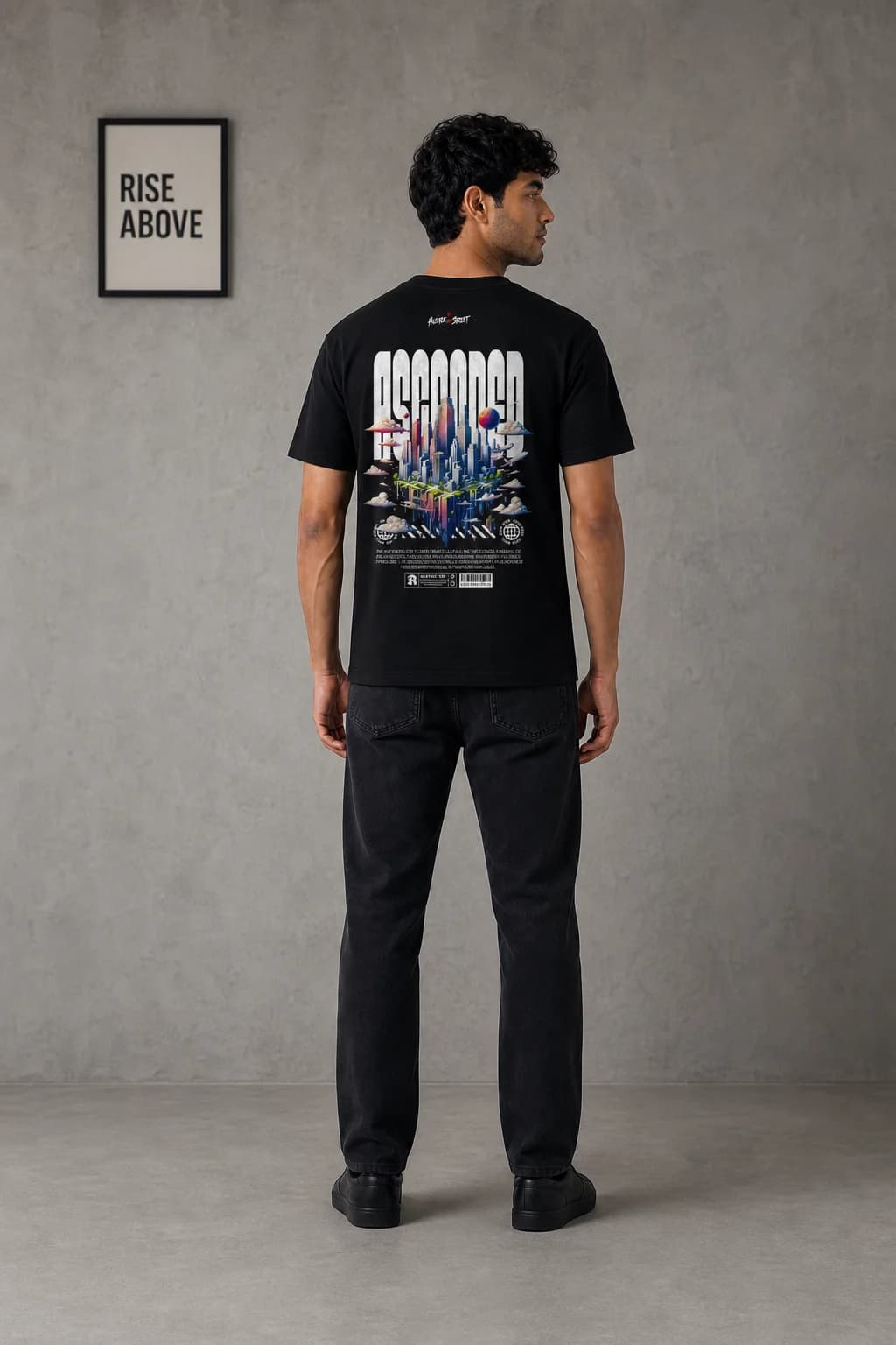 ASCENDED CITY: Back model view