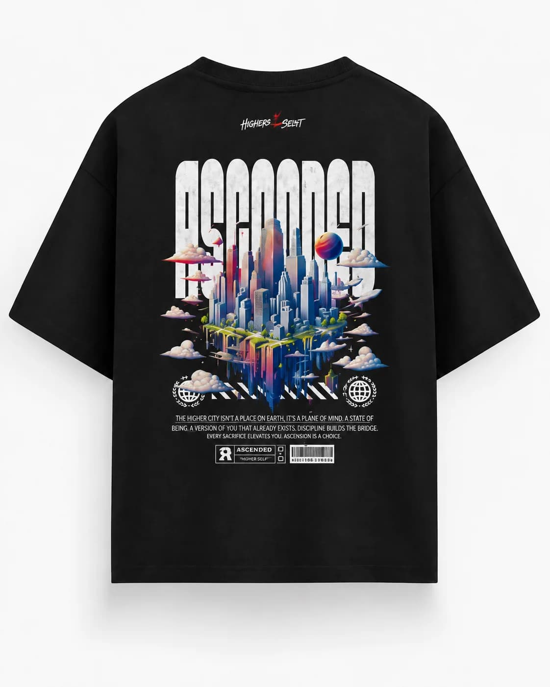ASCENDED CITY OVERSIZED Back oversized flatlay view