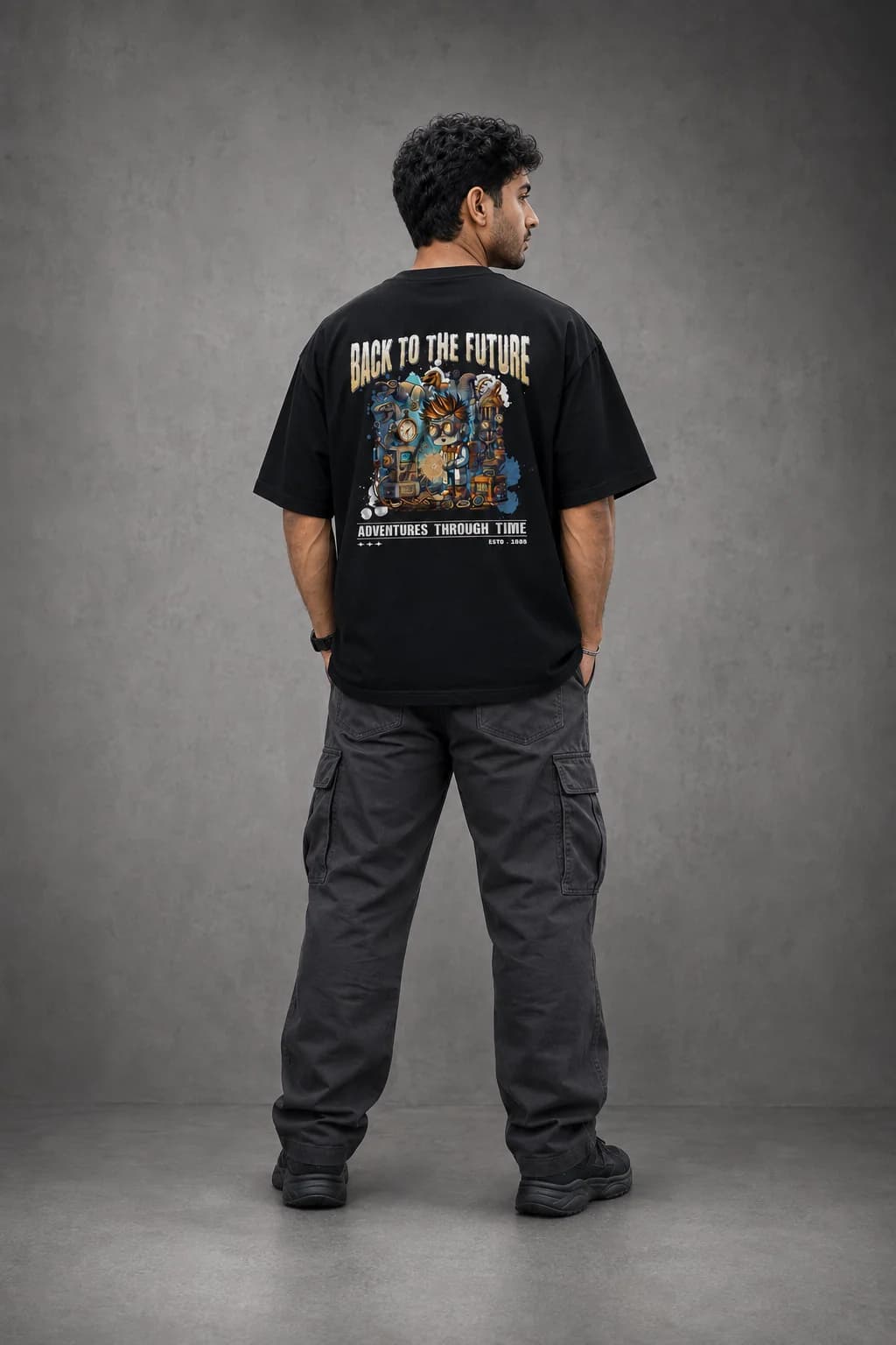 BACK TO THE FUTURE OVERSIZED: Back oversized model view
