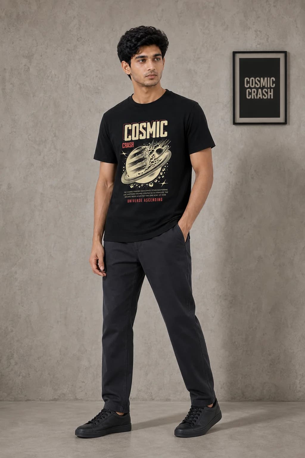 COSMIC CRASH: Front model alternate view 1