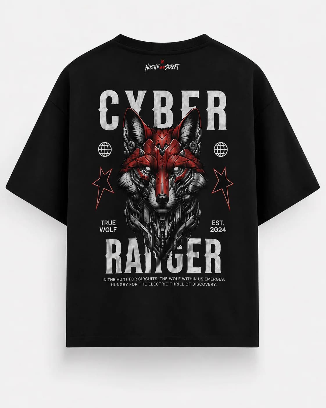 CYBER RANGER OVERSIZED Back oversized flatlay view
