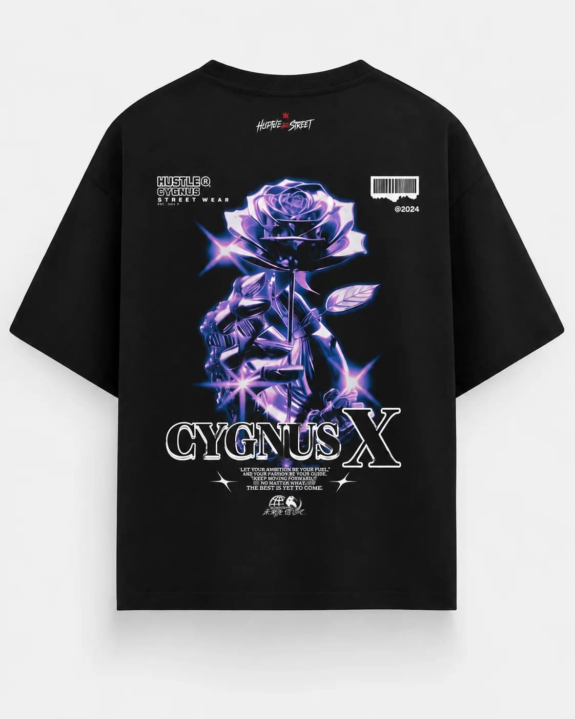 CYGNUS X OVERSIZED Back oversized flatlay view