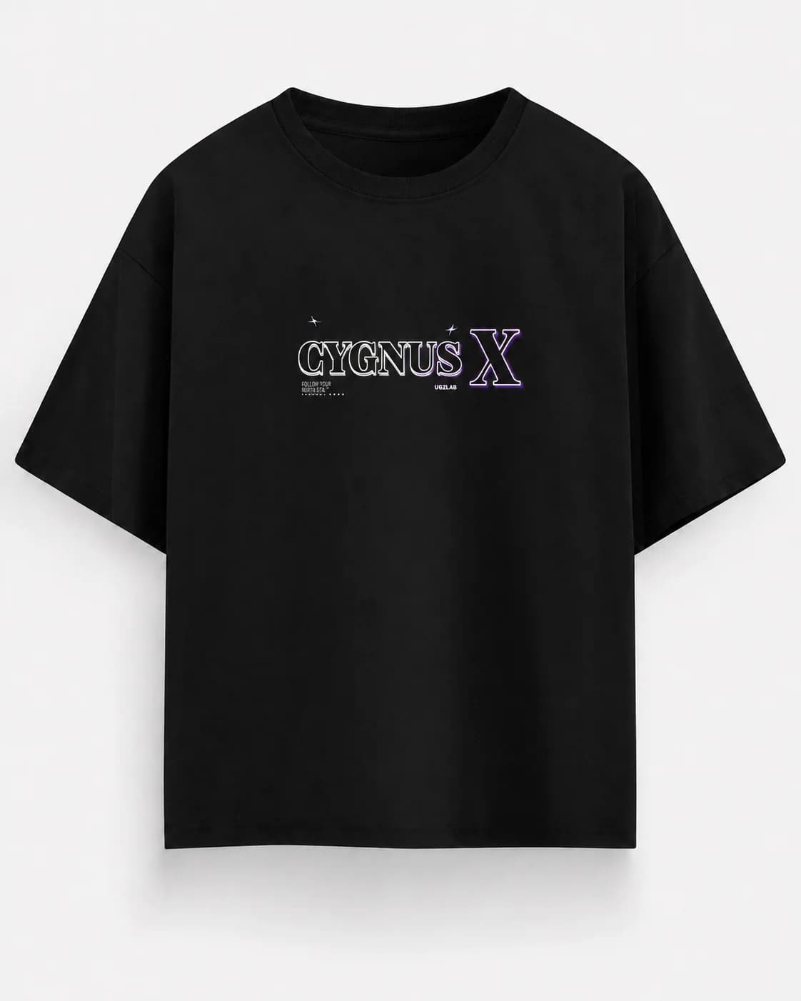 CYGNUS X OVERSIZED Front oversized flatlay view