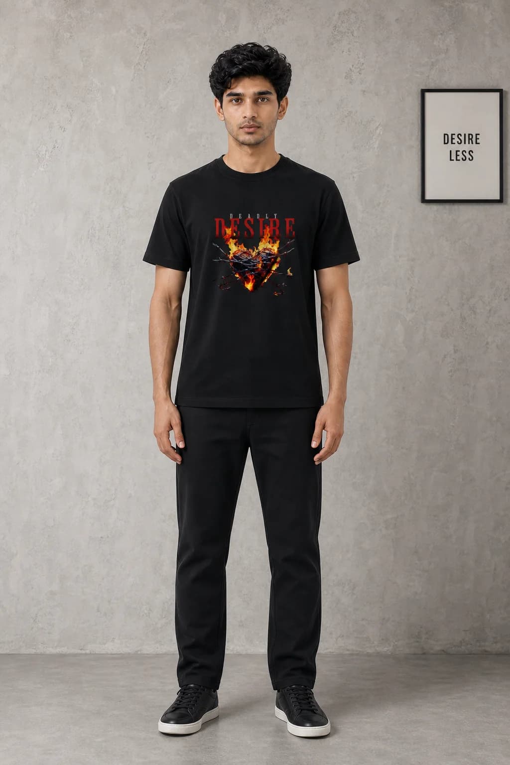 DARK DESIRE: Front model view