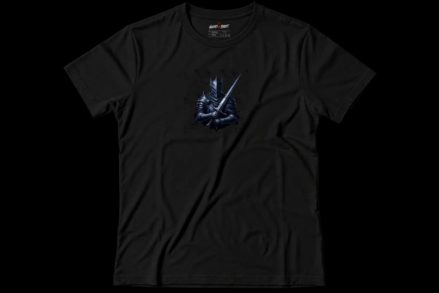 DARK JUSTICE Front flatlay view