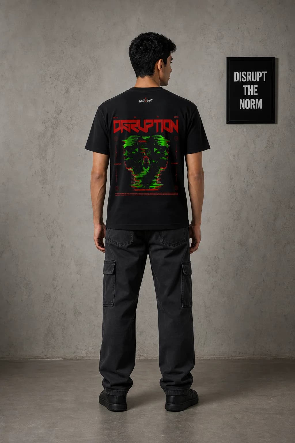 DISRUPTION: Back model view