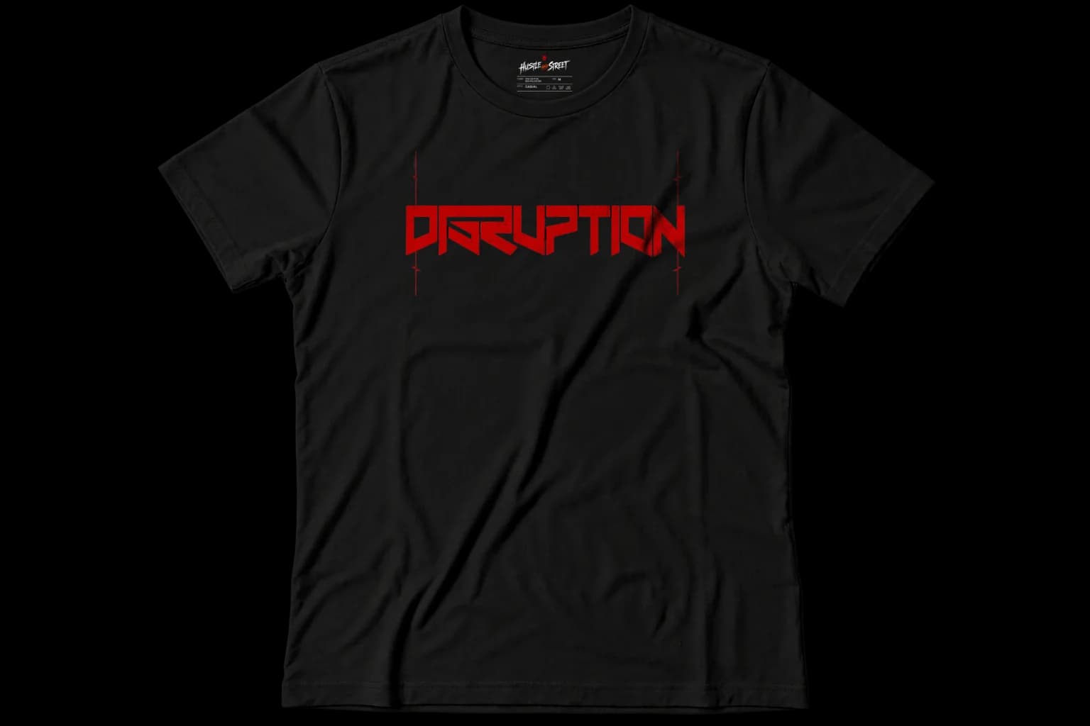 DISRUPTION Front flatlay view