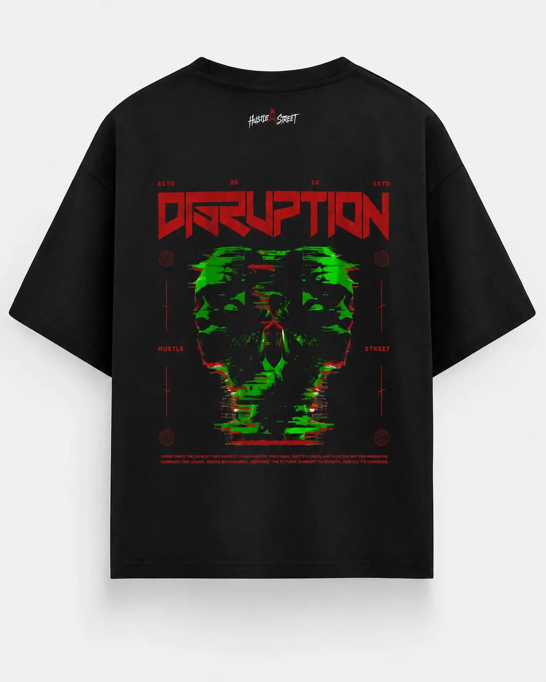 DISRUPTION OVERSIZED Back oversized flatlay view
