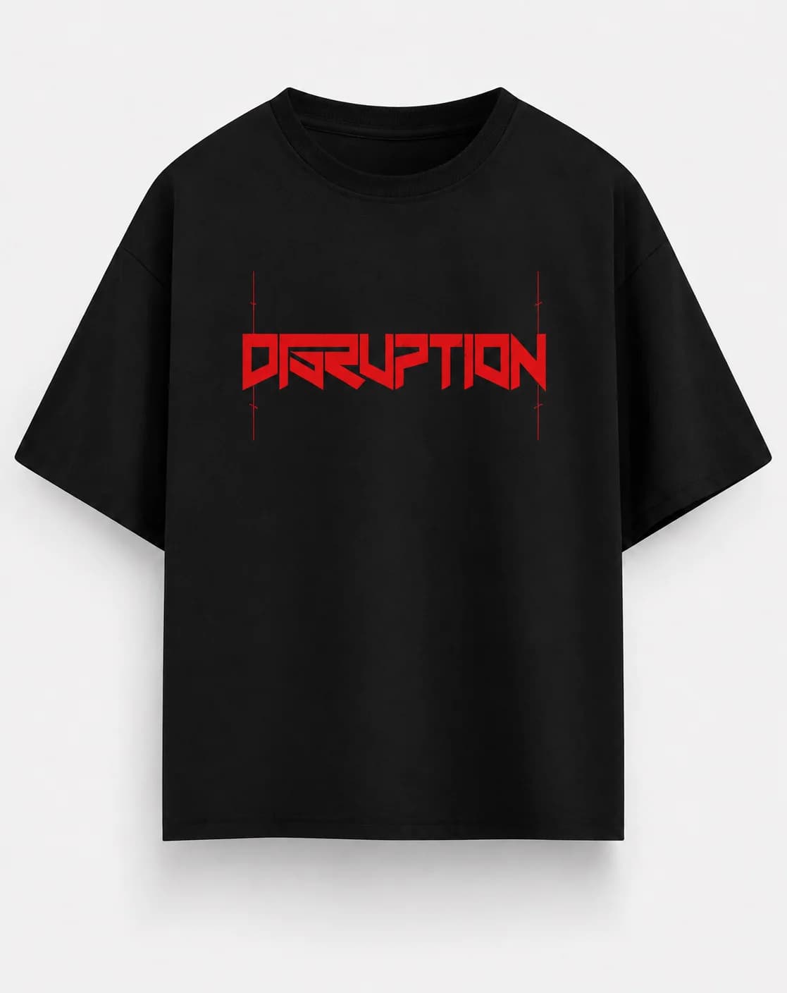 DISRUPTION OVERSIZED Front oversized flatlay view