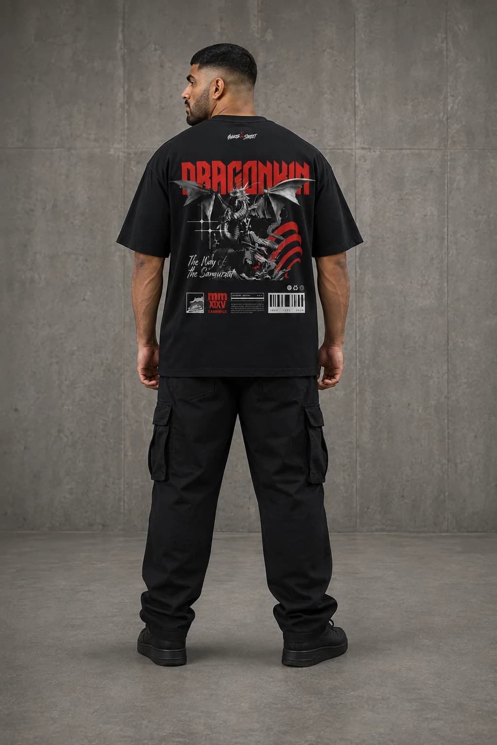 DRAGONKIN OVERSIZED: Back oversized model view