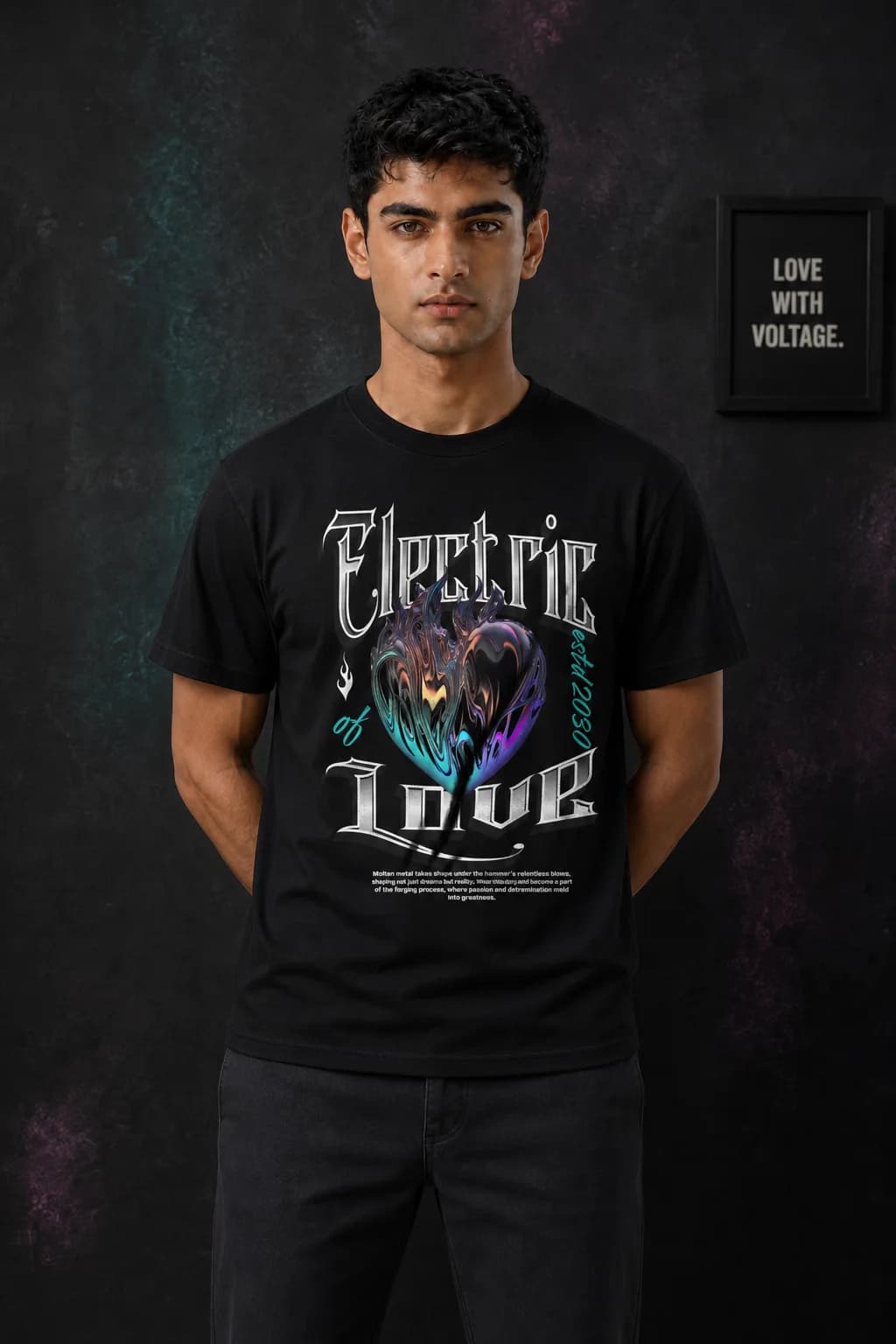 ELECTRIC LOVE: Back model view