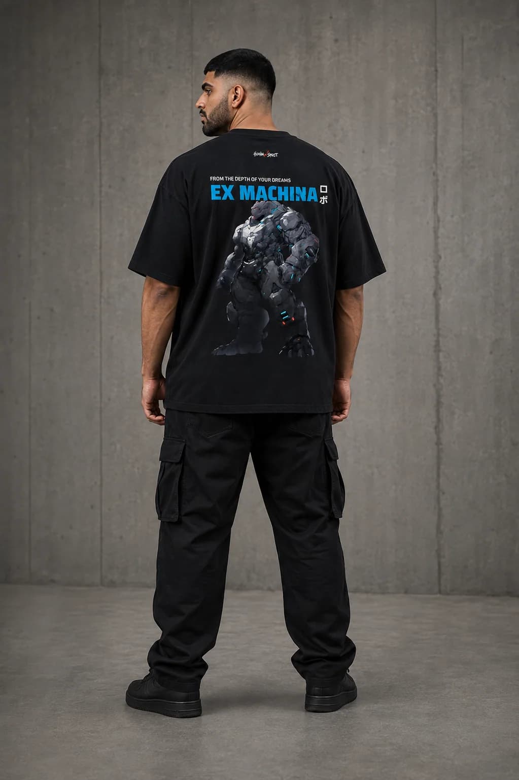 EX MACHINA OVERSIZED Back oversized model view