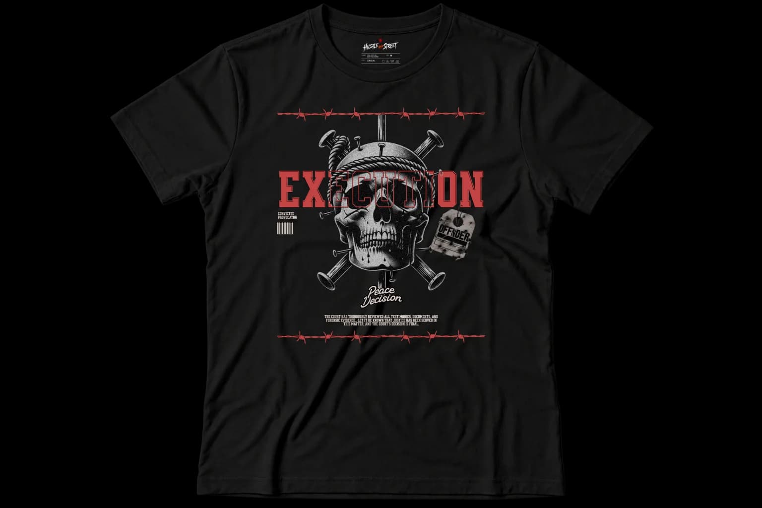 EXECUTION Front flatlay view