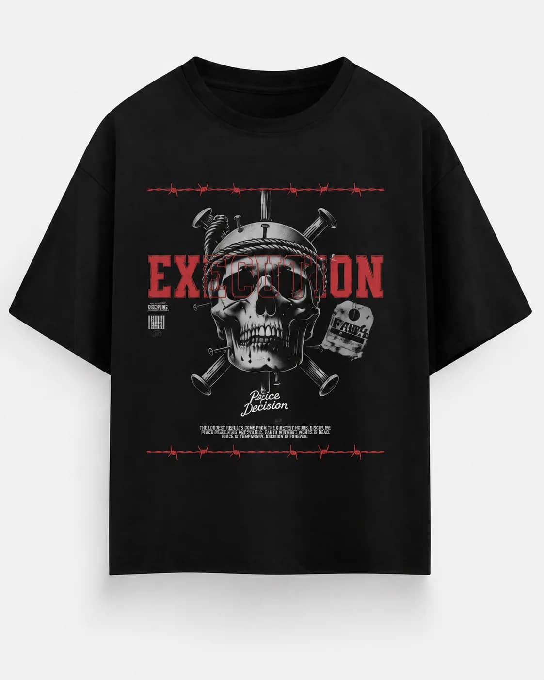 EXECUTION OVERSIZED Front oversized flatlay view