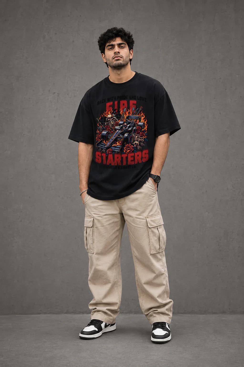 FIRE STARTERS OVERSIZED: Front oversized model view