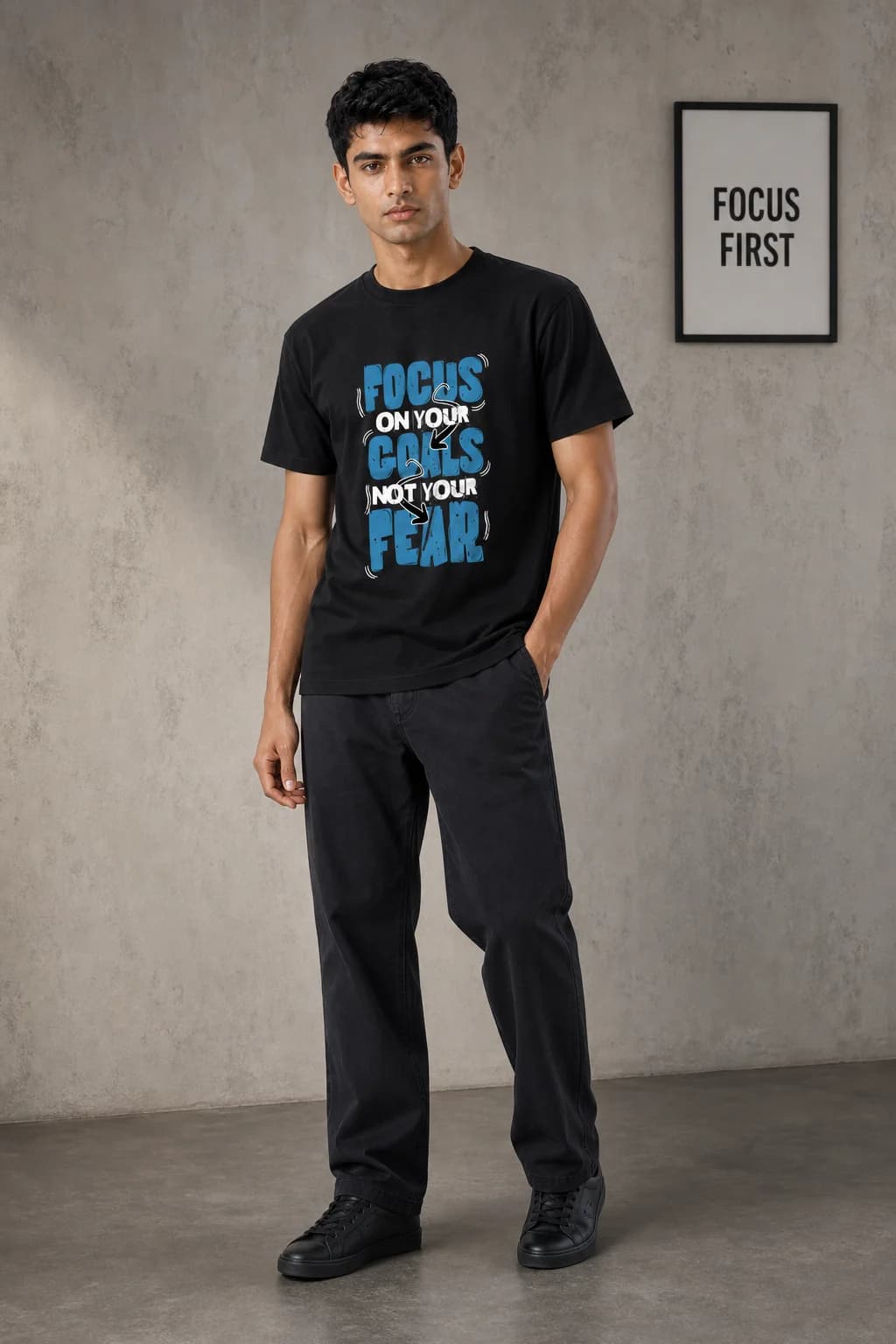FOCUS ON YOUR GOALS: Front model alternate view 1
