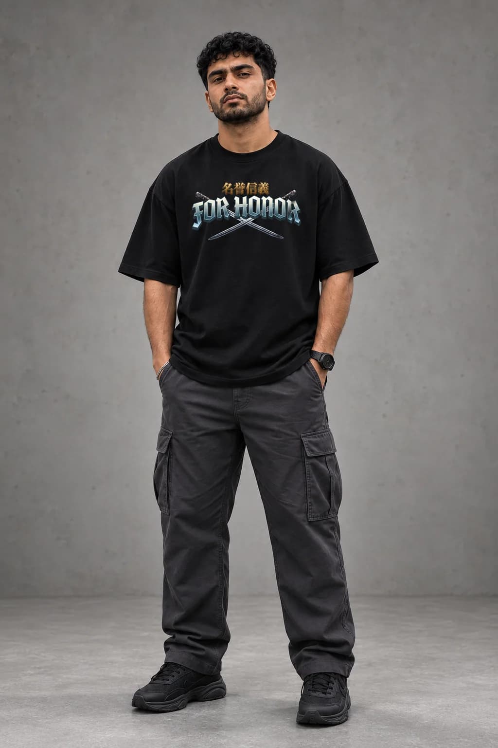 FOR HONOUR OVERSIZED: Front oversized model view