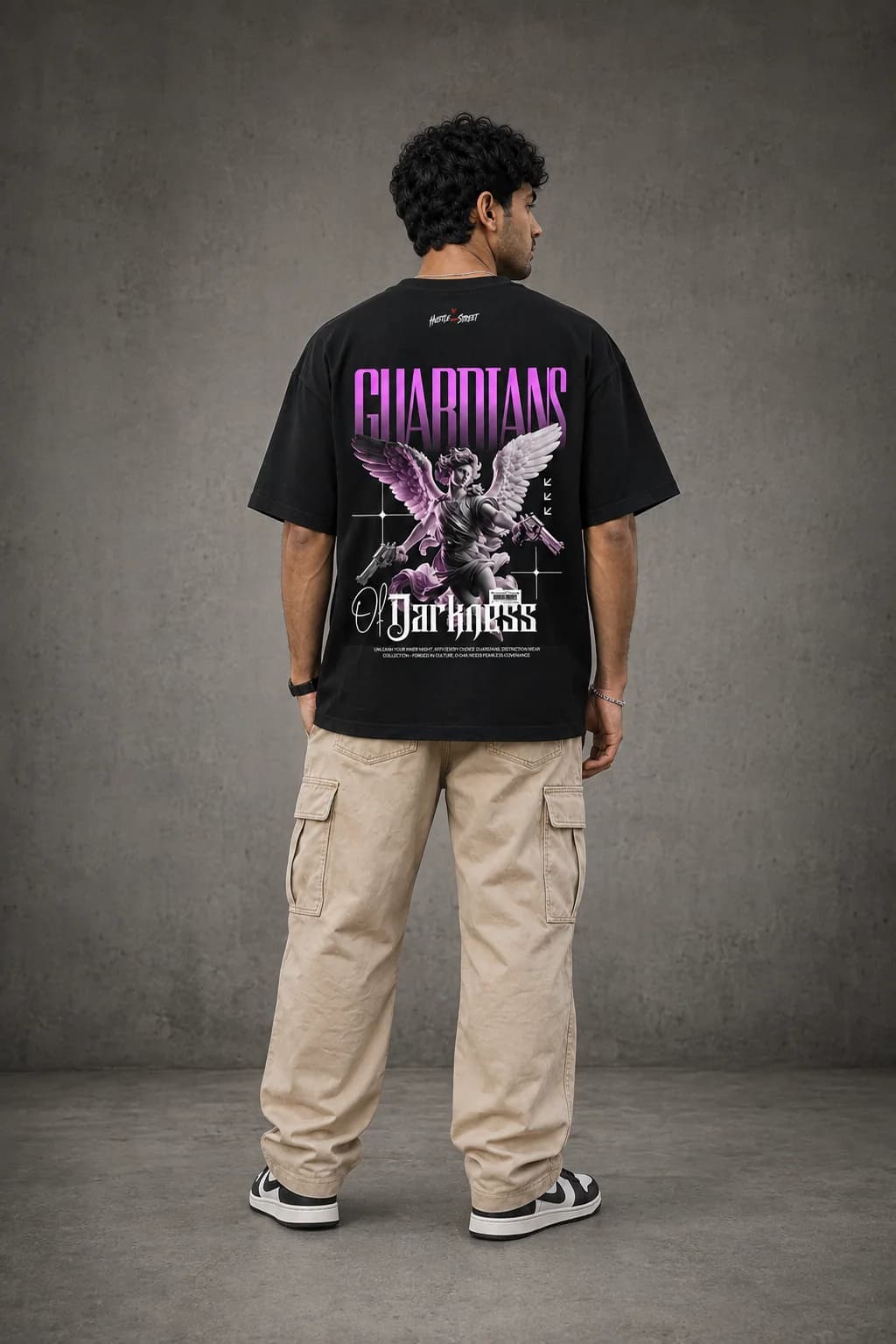 GUARDIANS OF DARKNESS OVERSIZED: Back oversized model view