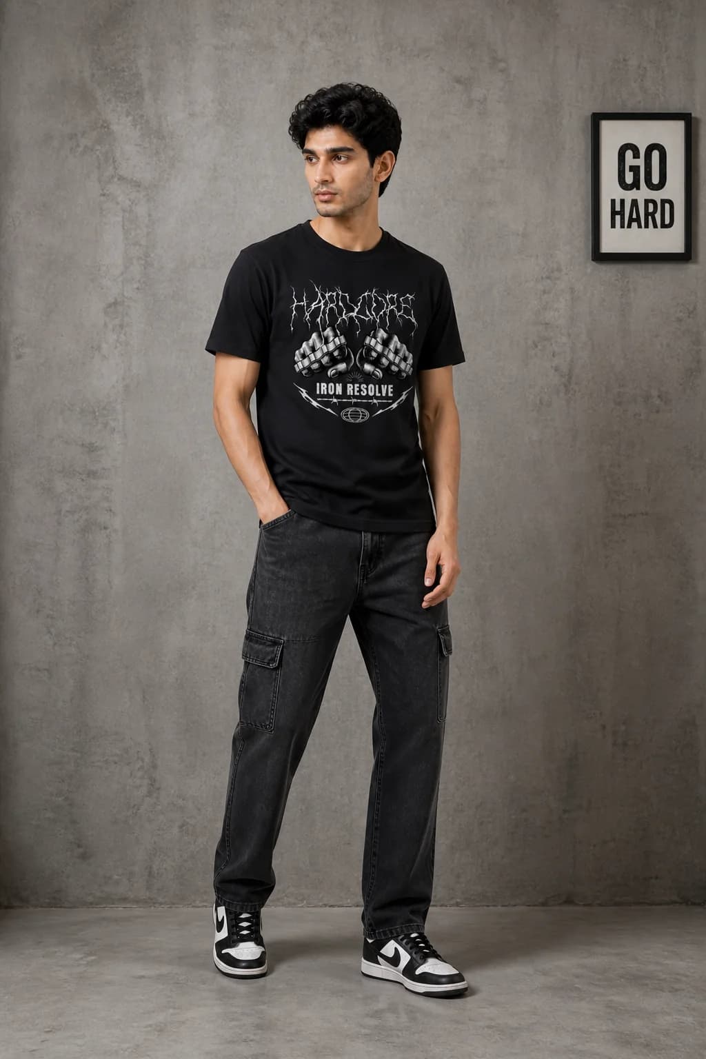 HARDCORE: Front model alternate view 1