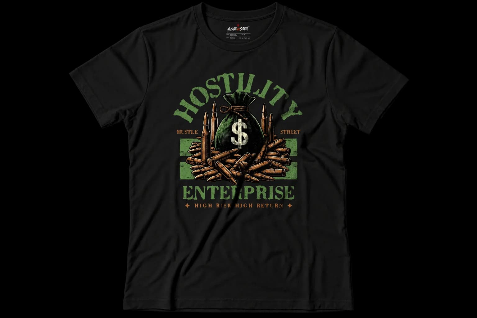 HOSTILITY ENTERPRISE Front flatlay view