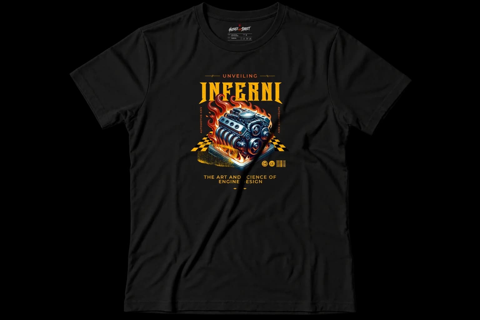 INFERNI Front flatlay view