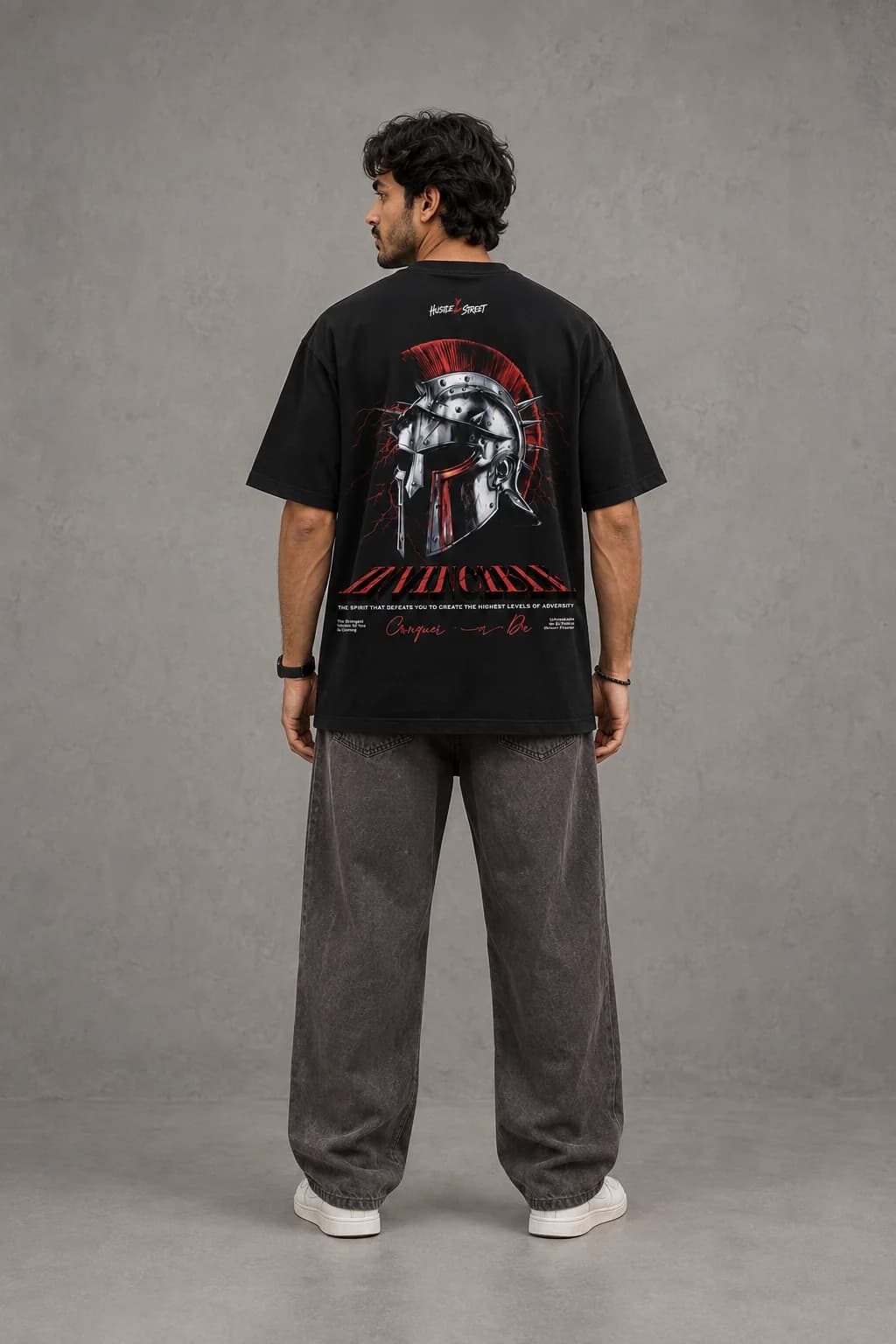 INVINCIBLE OVERSIZED: Back oversized model view
