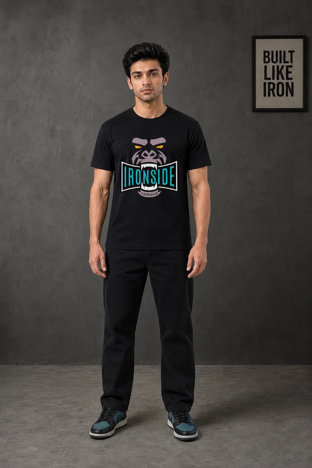 IRONSIDE: Front model view