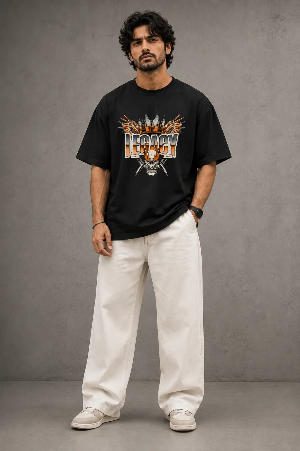 LEGACY OVERSIZED: Front oversized model view