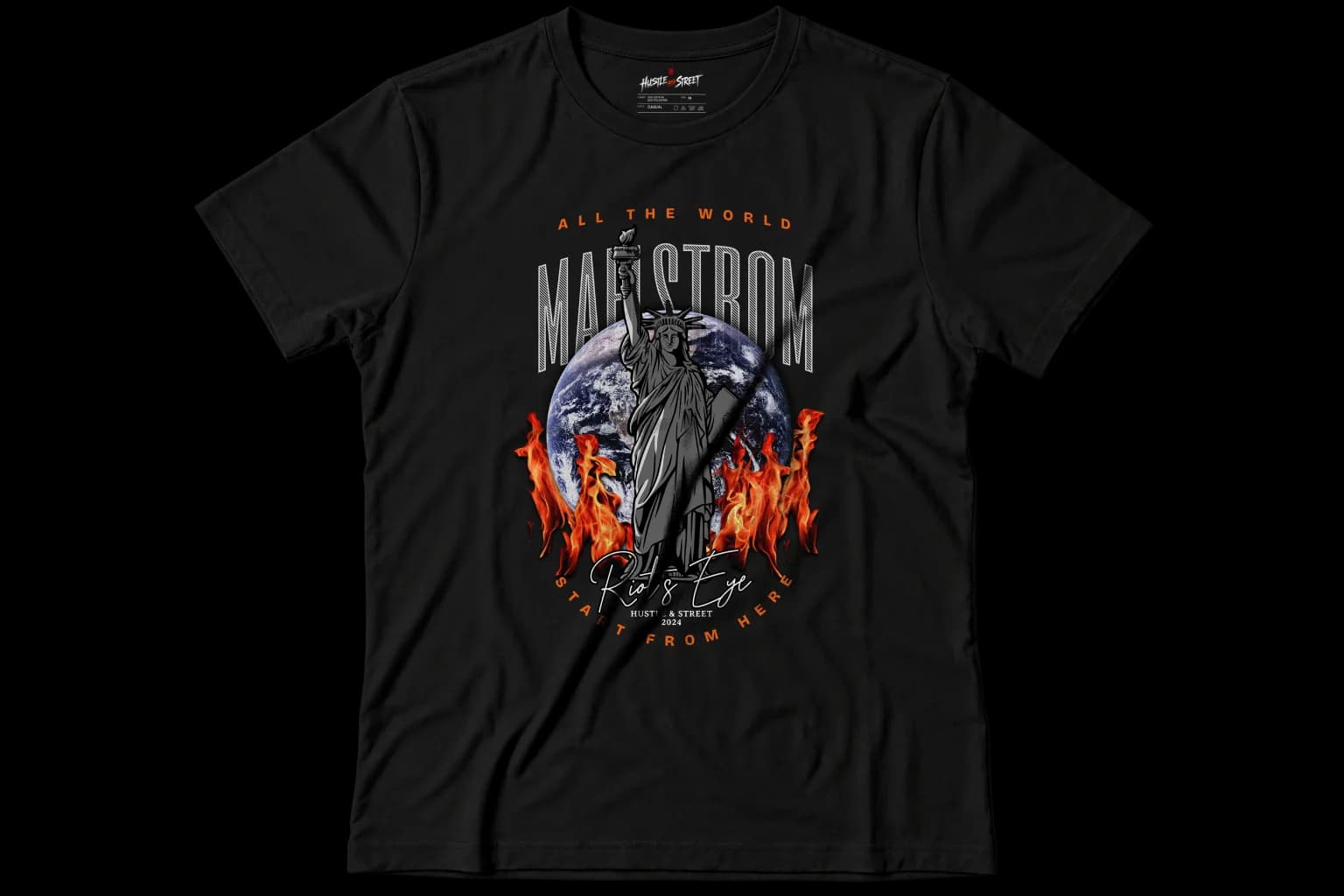 MAELSTROM Front flatlay view