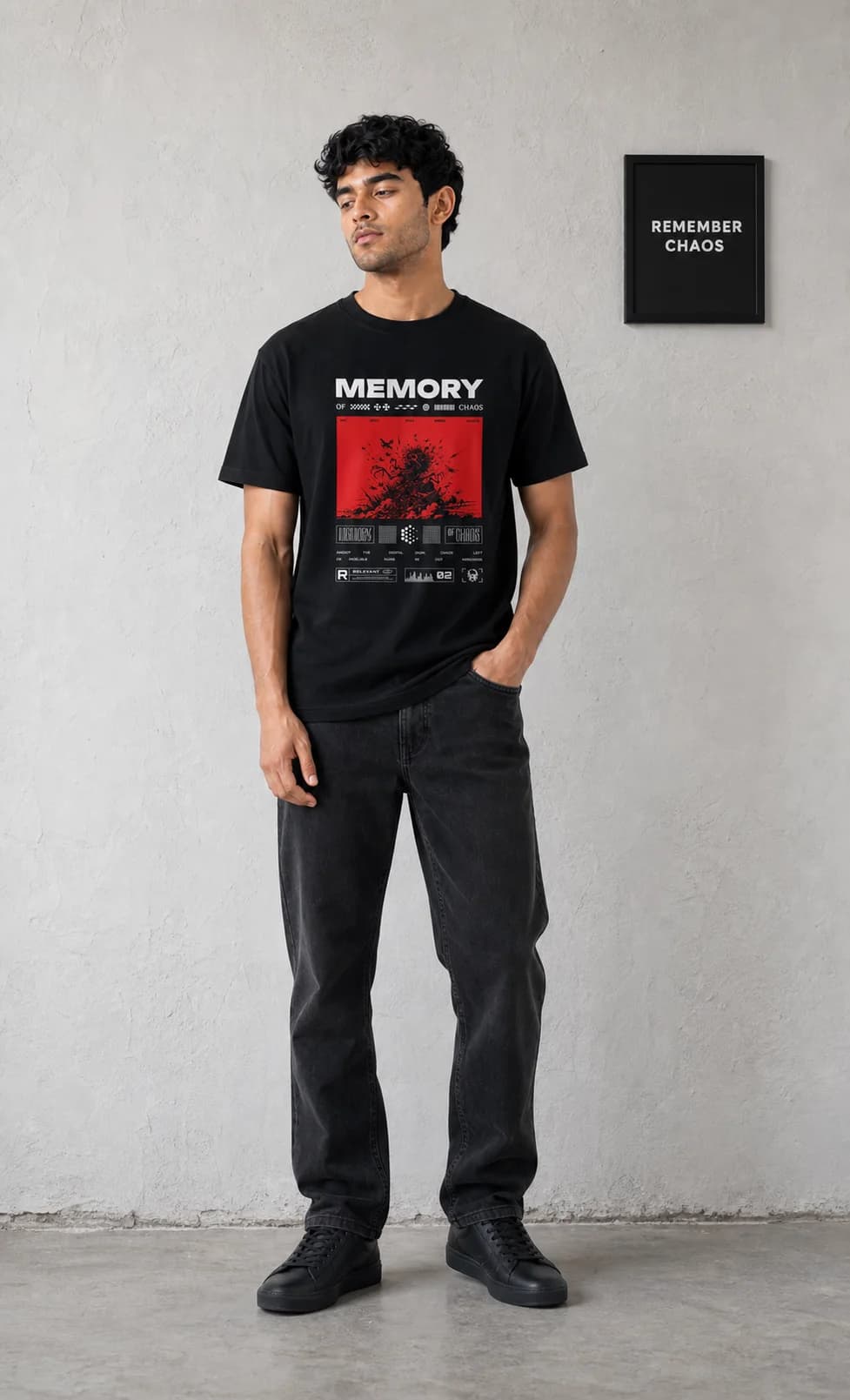 MEMORY OF CHAOS: Front model alternate view 1