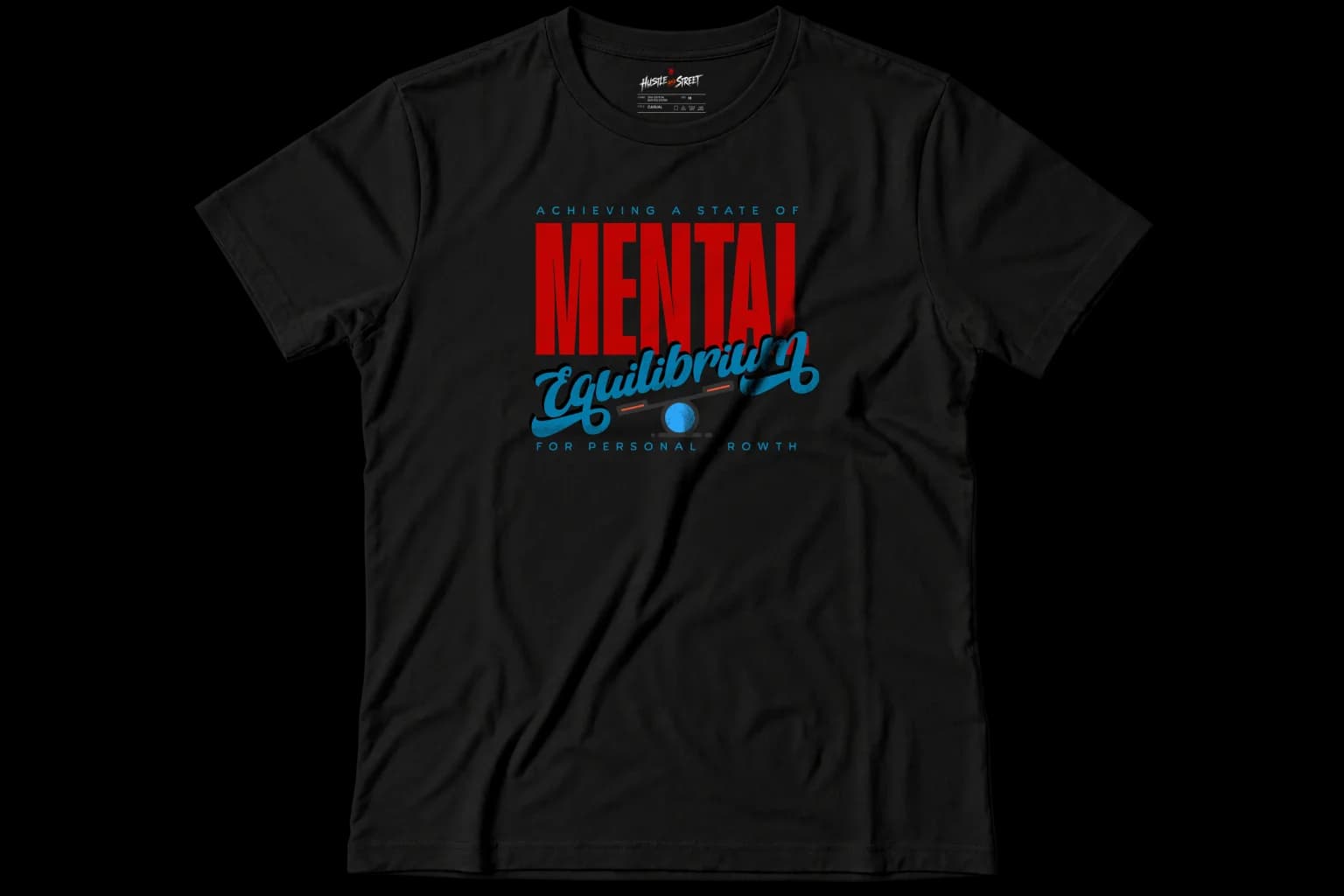 MENTAL EQUILIBRIUM Front flatlay view