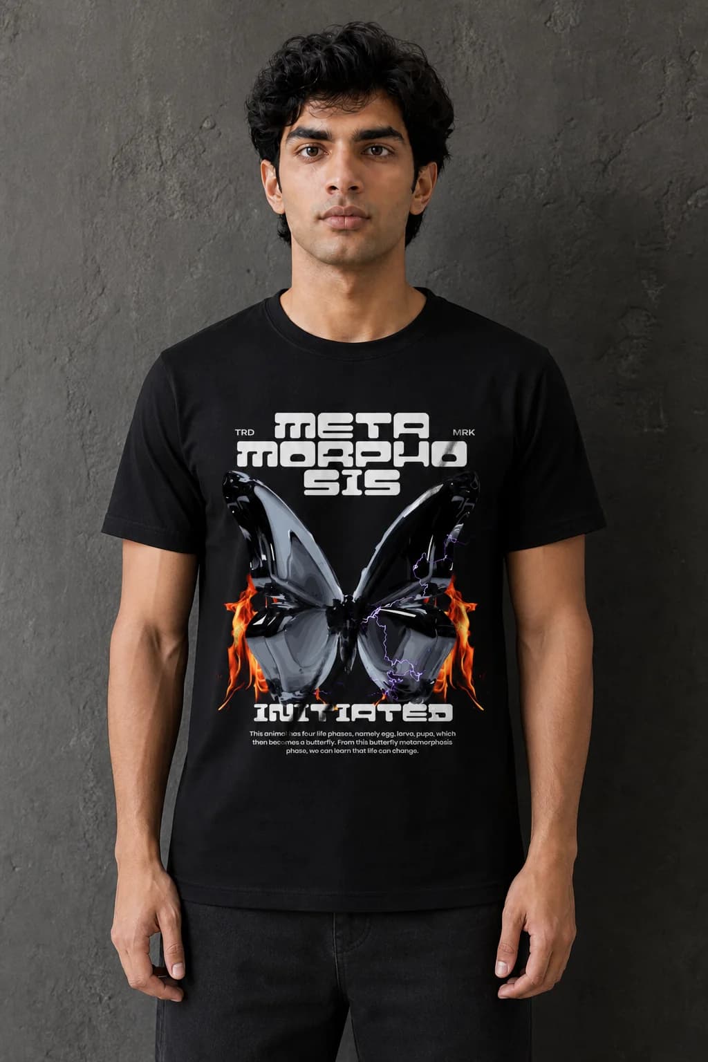 METAMORPHOSIS: Front model view