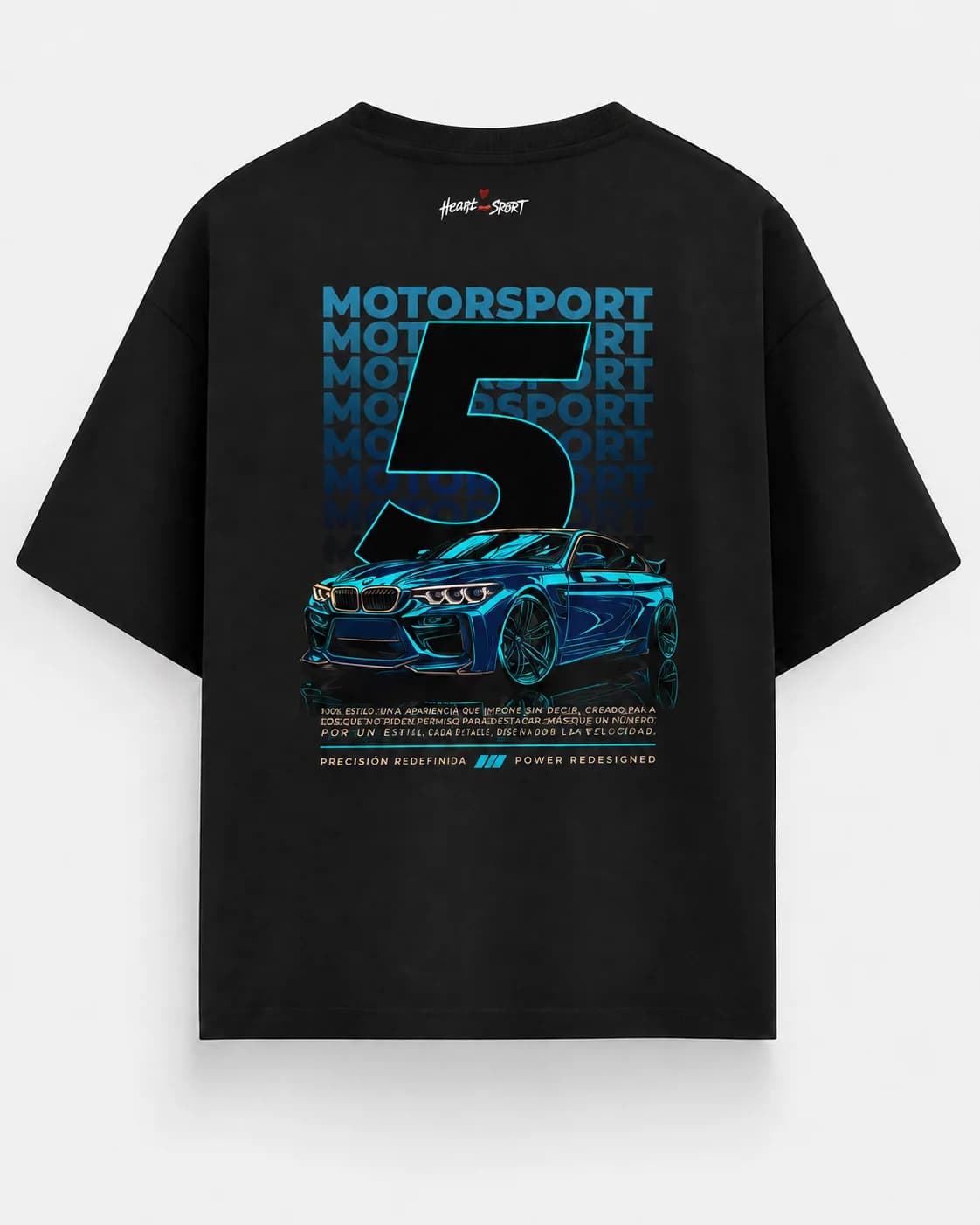 MOTORSPORT 5 OVERSIZED Back oversized flatlay view