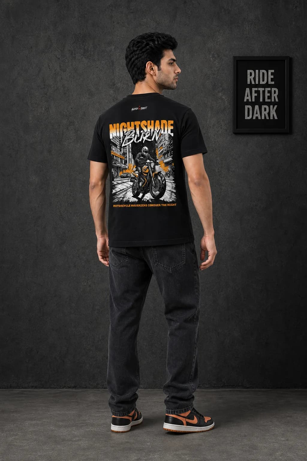 NIGHTSHADE BURN: Back model view