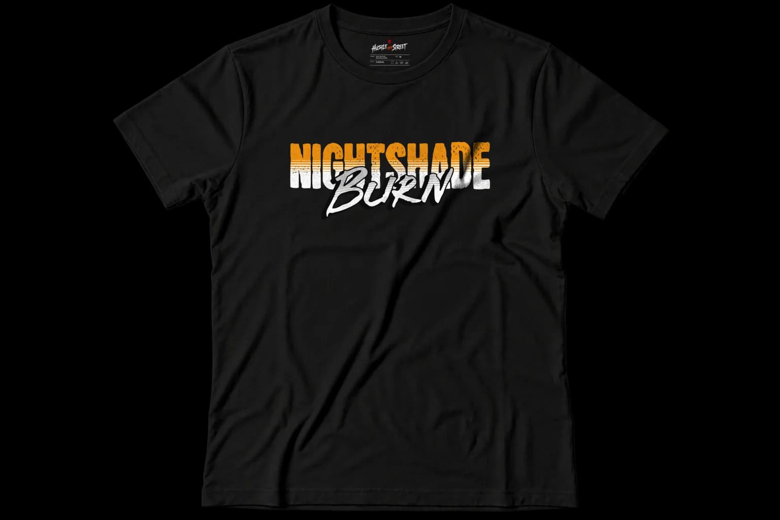 NIGHTSHADE BURN Front flatlay view