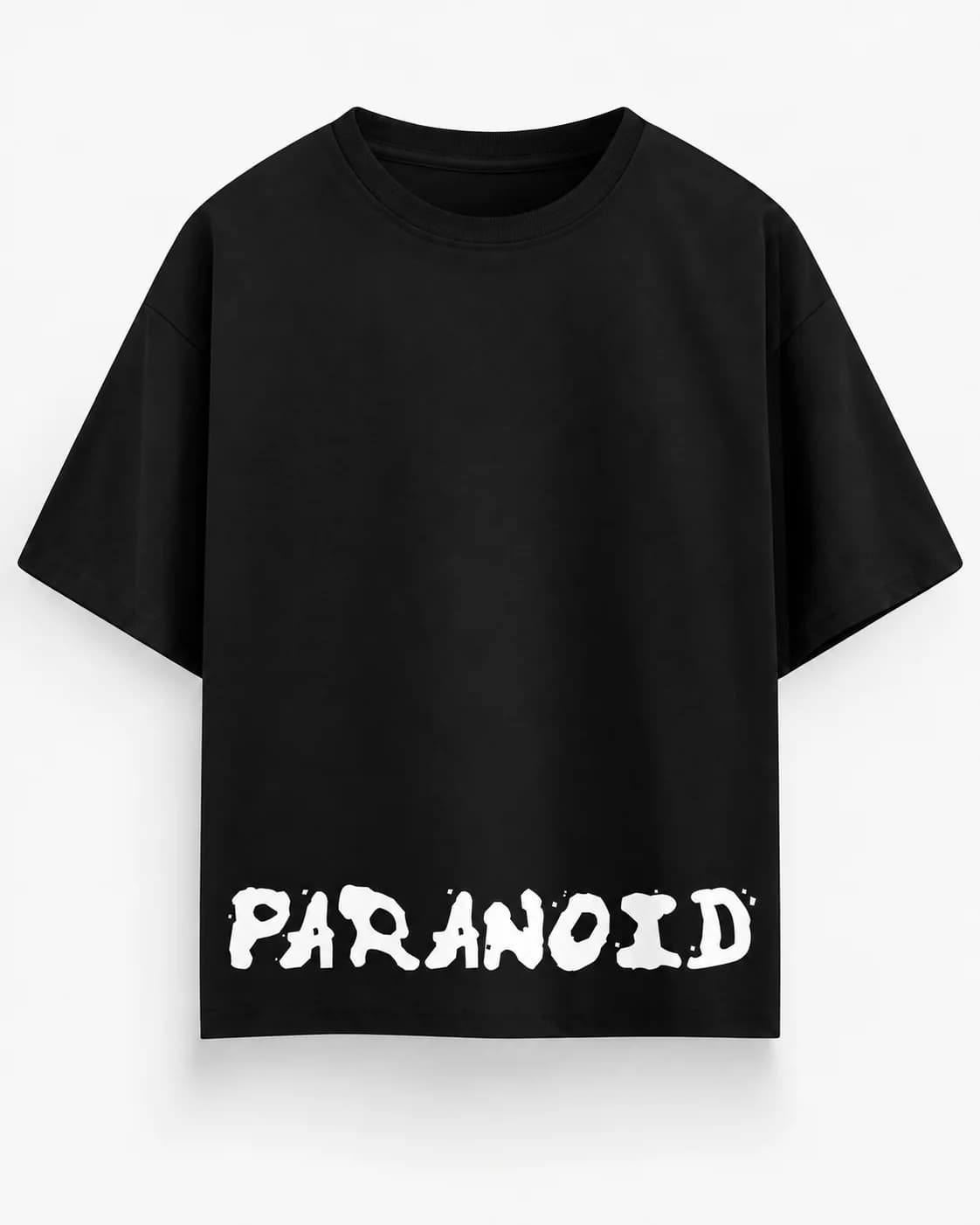 PARANOID OVERSIZED Front oversized flatlay view