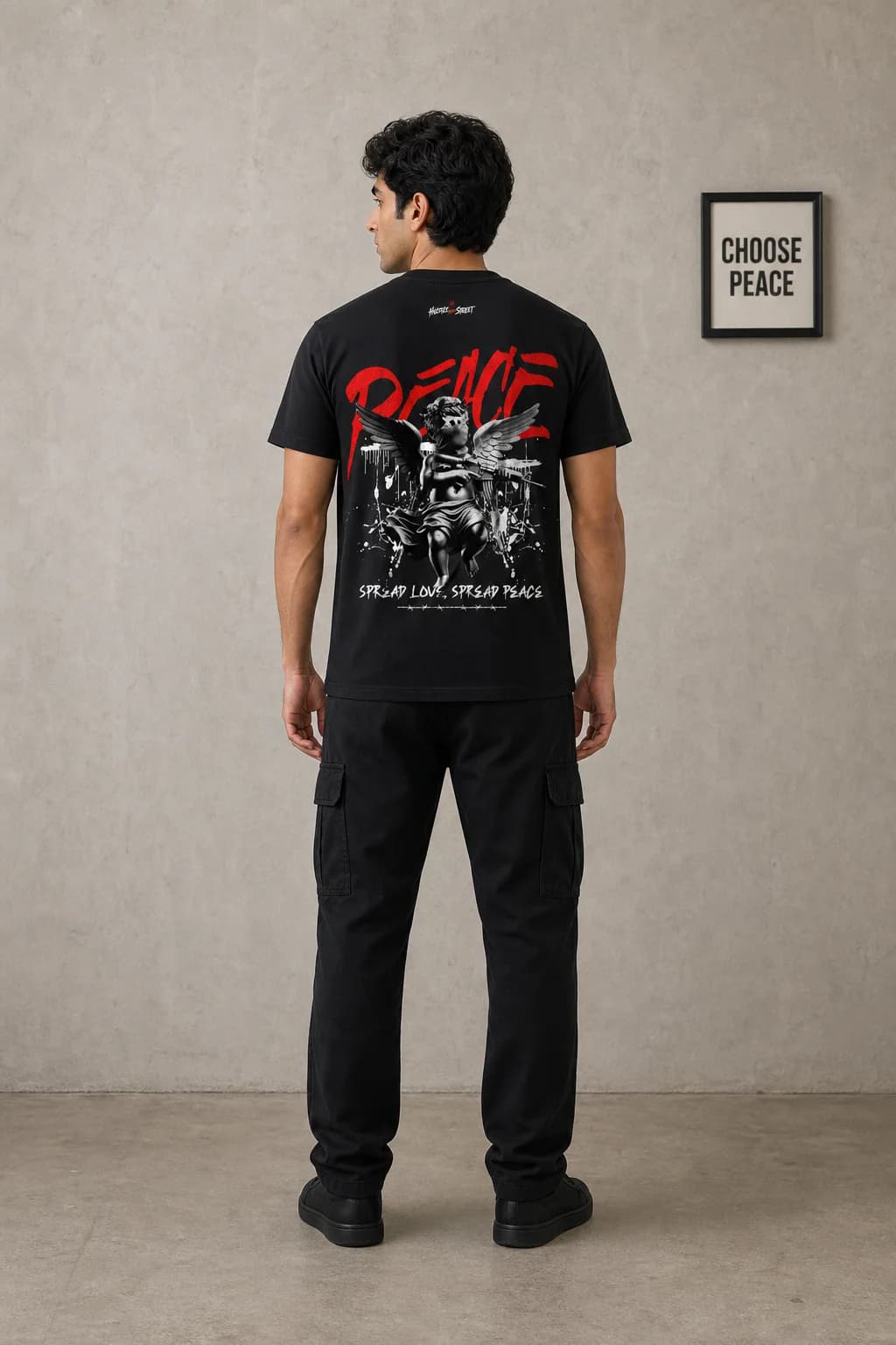 PEACE: Back model view