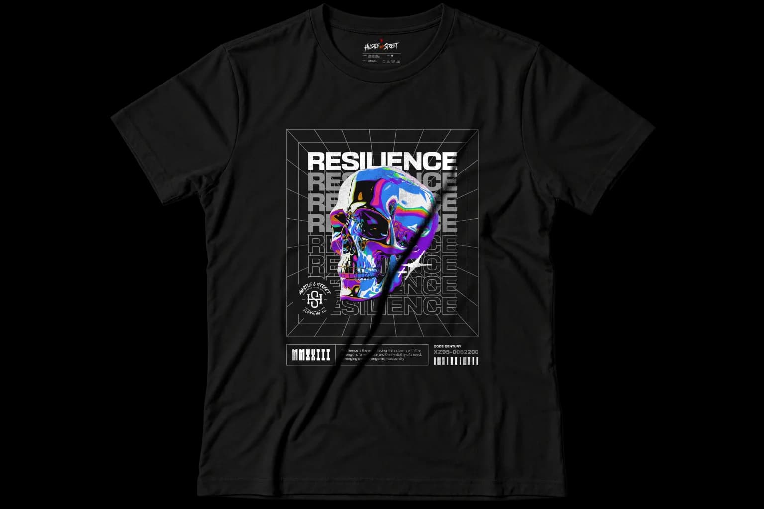 RESILIENCE Front flatlay view