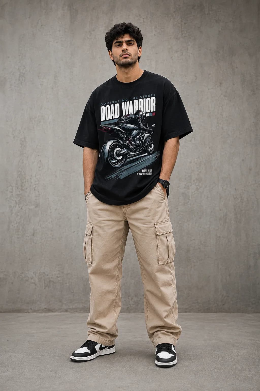 ROAD WARRIOR OVERSIZED: Front oversized model view