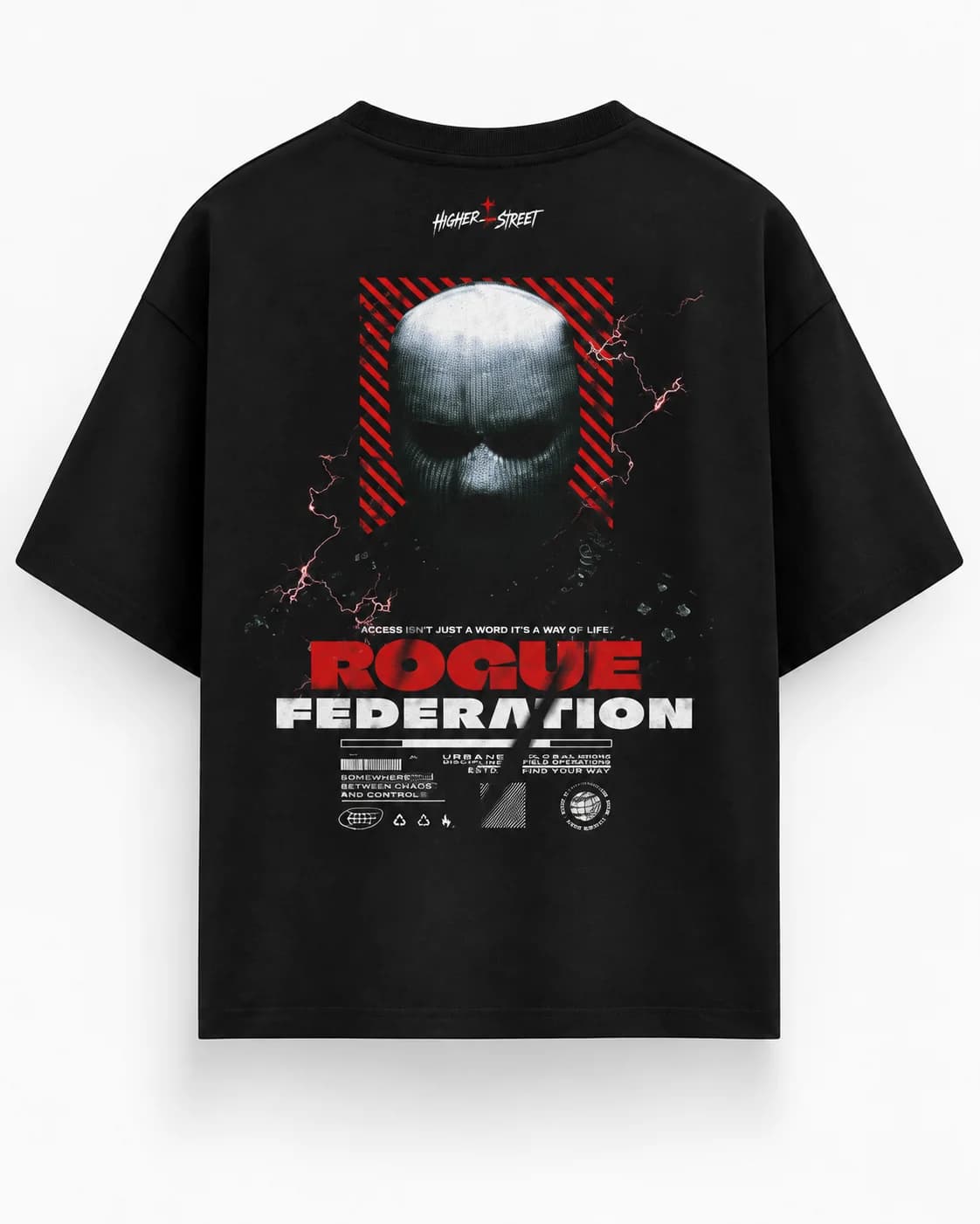 ROGUE FEDERATION OVERSIZED Back oversized flatlay view