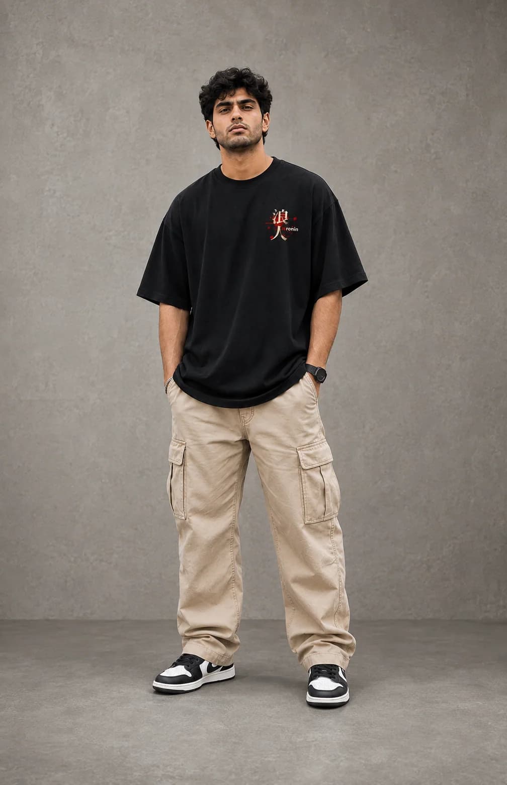 RONIN OVERSIZED: Front oversized model view