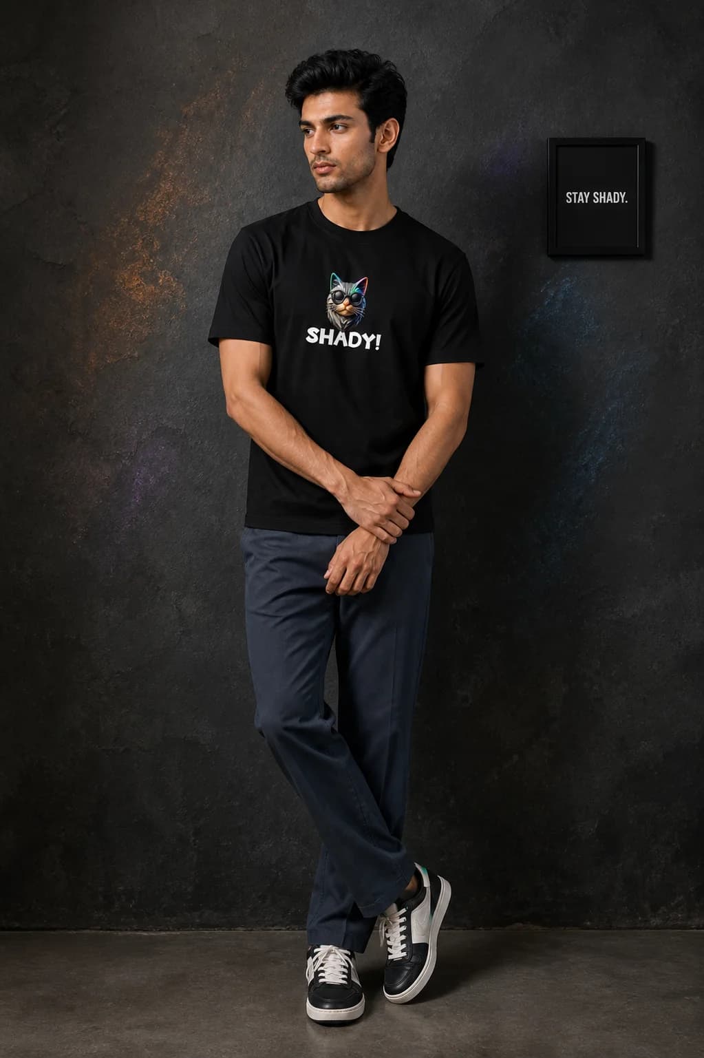 SHADY: Front model view