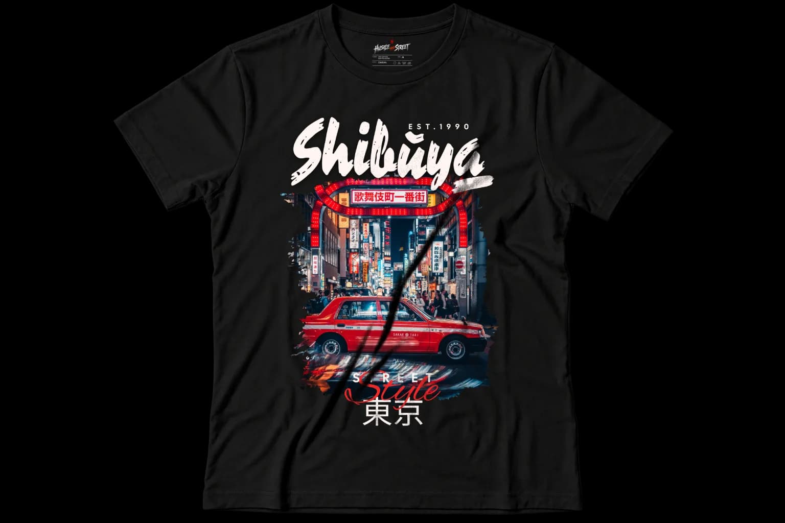 SHIBUYA STYLE Front flatlay view