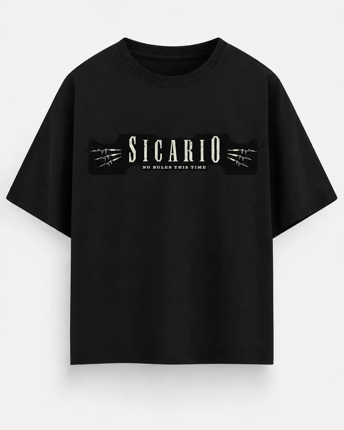 SICARIO OVERSIZED Front oversized flatlay view