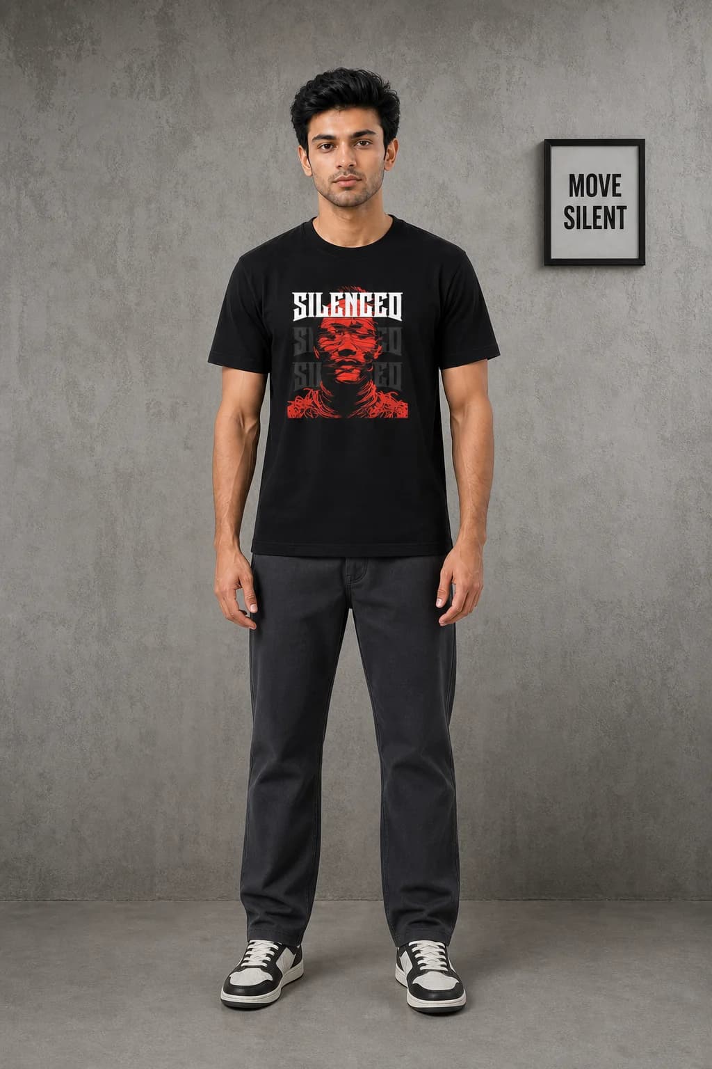 SILENCED: Front model view