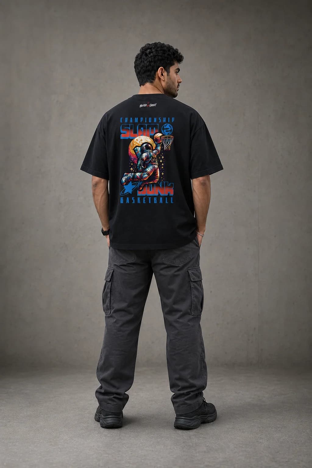 SLAM DUNK OVERSIZED: Back oversized model view